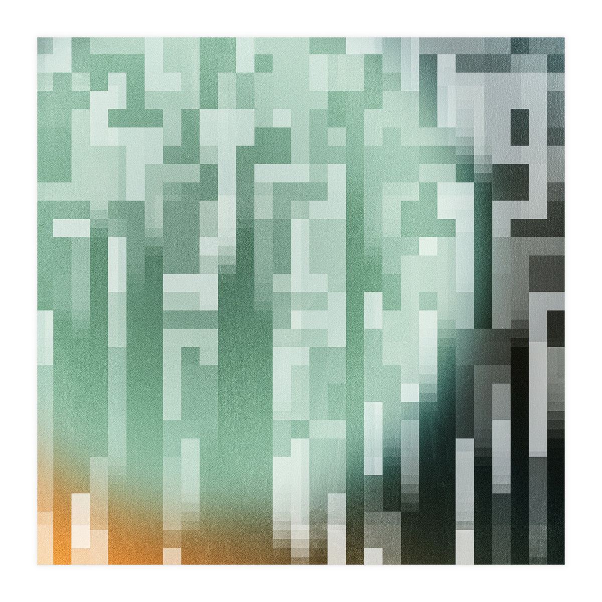 Pixel City #1 (Print Only)