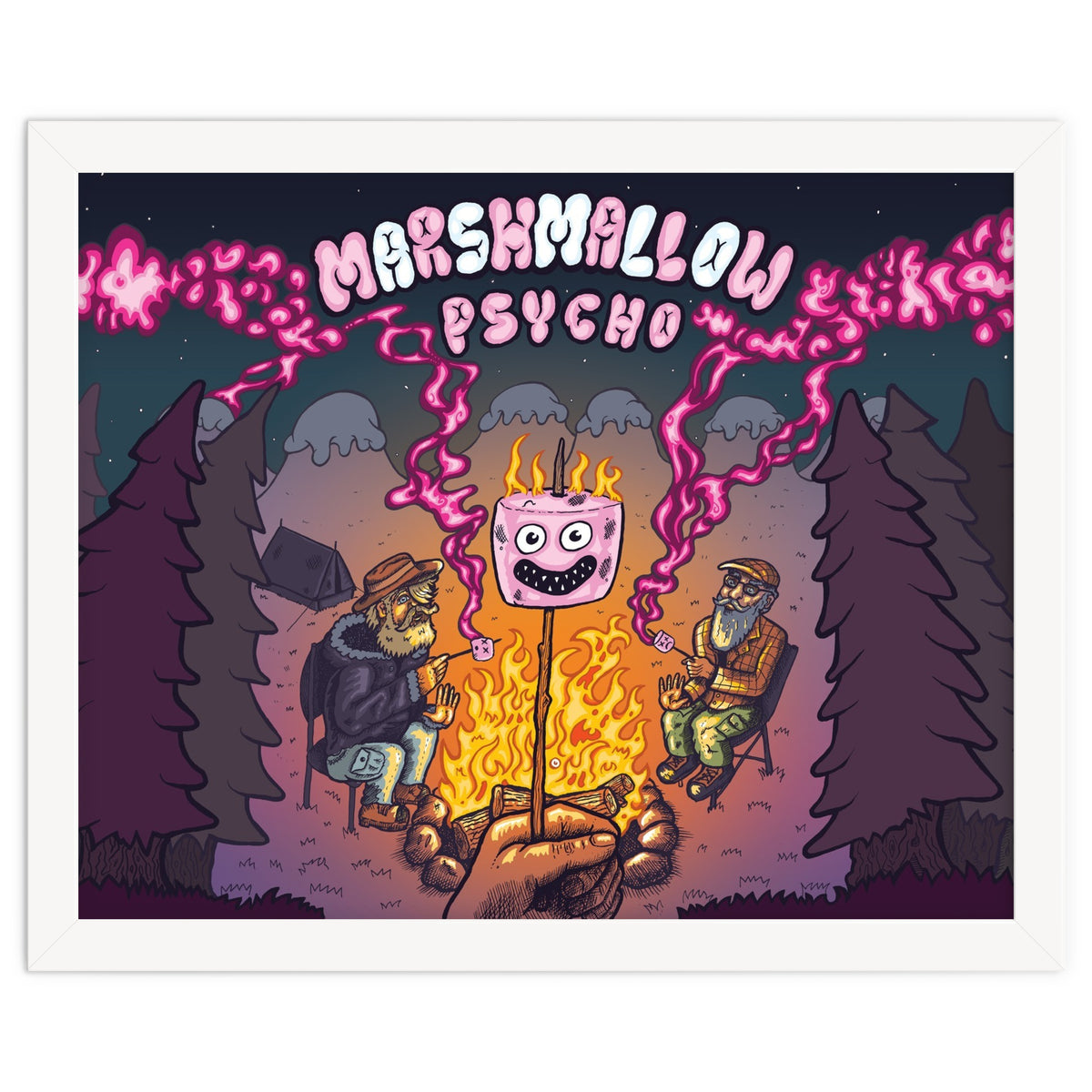 Marshmallow Psycho 12.3% ABV Bourbon Barrel Aged Marshmallow Stout