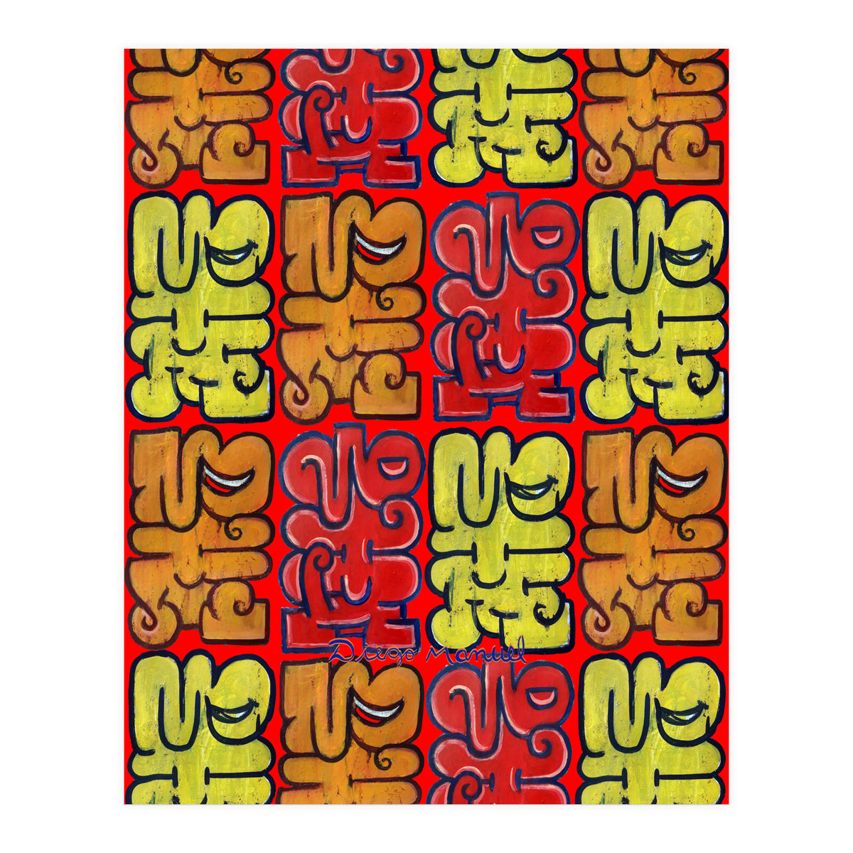 Garffiti 23 29 33 Tapiz (Print Only)