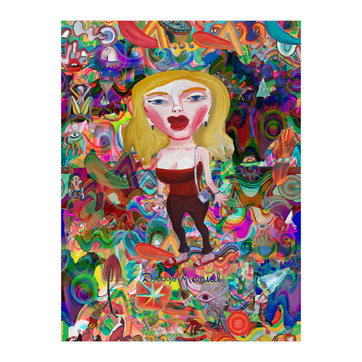 Graffitis 2021 Tapiz 51 (Print Only)