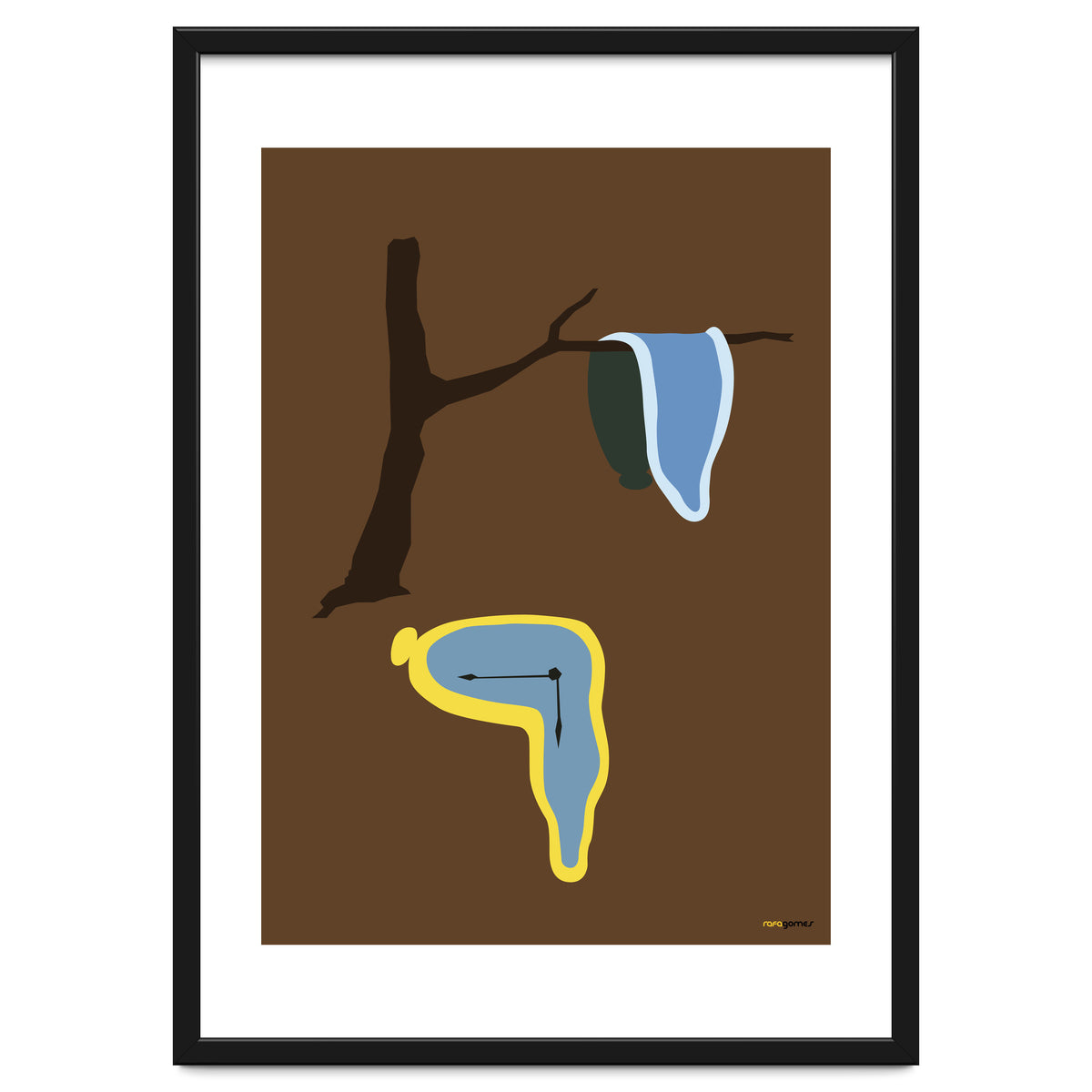 La Persistencia De La Memoria Minimalist