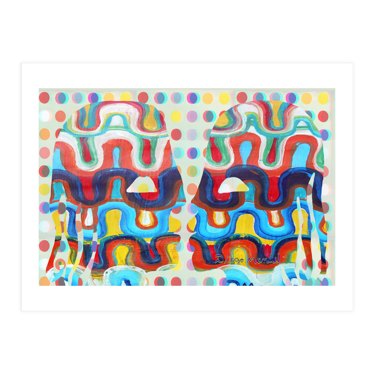 Abstracto Pop Nuevo B7 (Print Only)