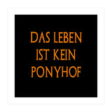 Das Leben Ist kein ponyhof - German sayings (Print Only) thumbnail