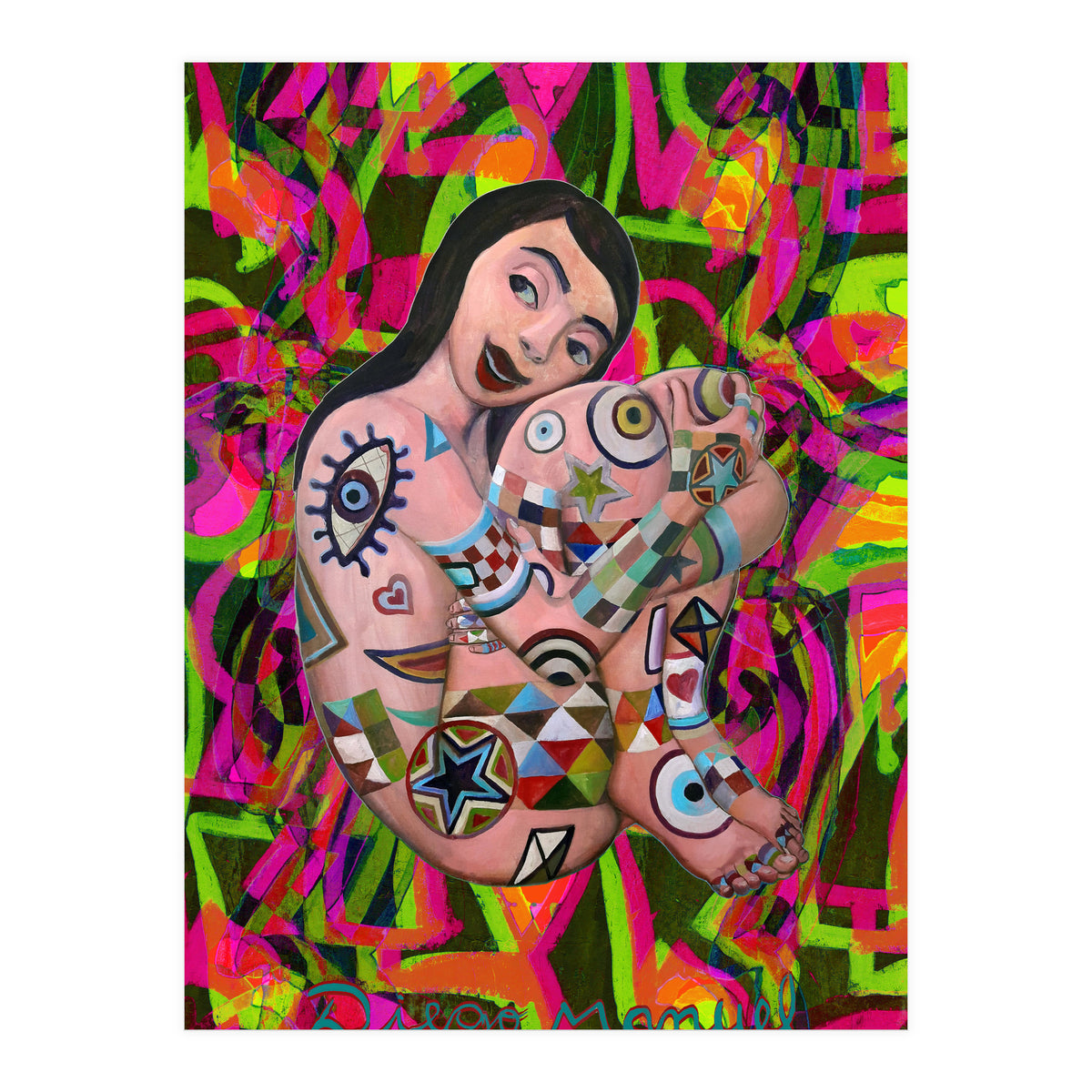 Chica Tatuada 2 (Print Only)