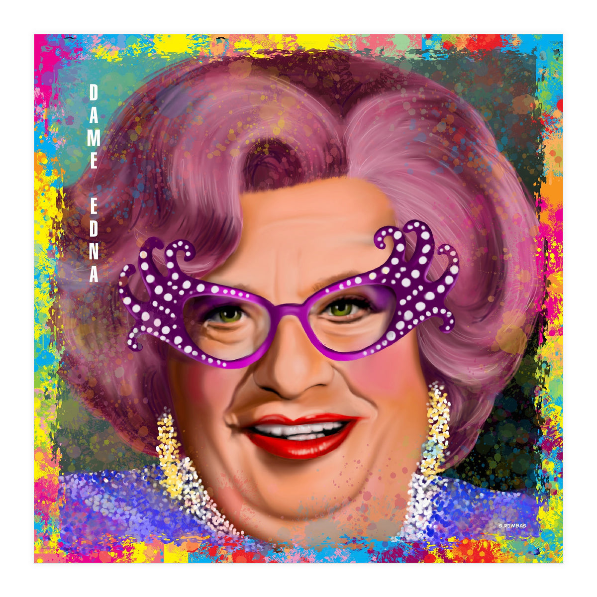 Dame Edna (Print Only)