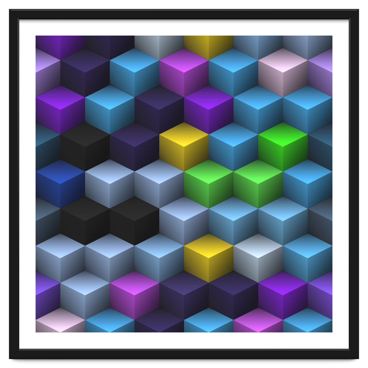Isometric Cubes