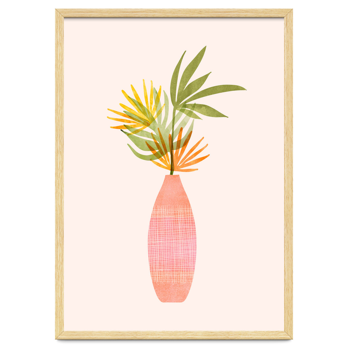 Modern Tropical Summer Bouquet