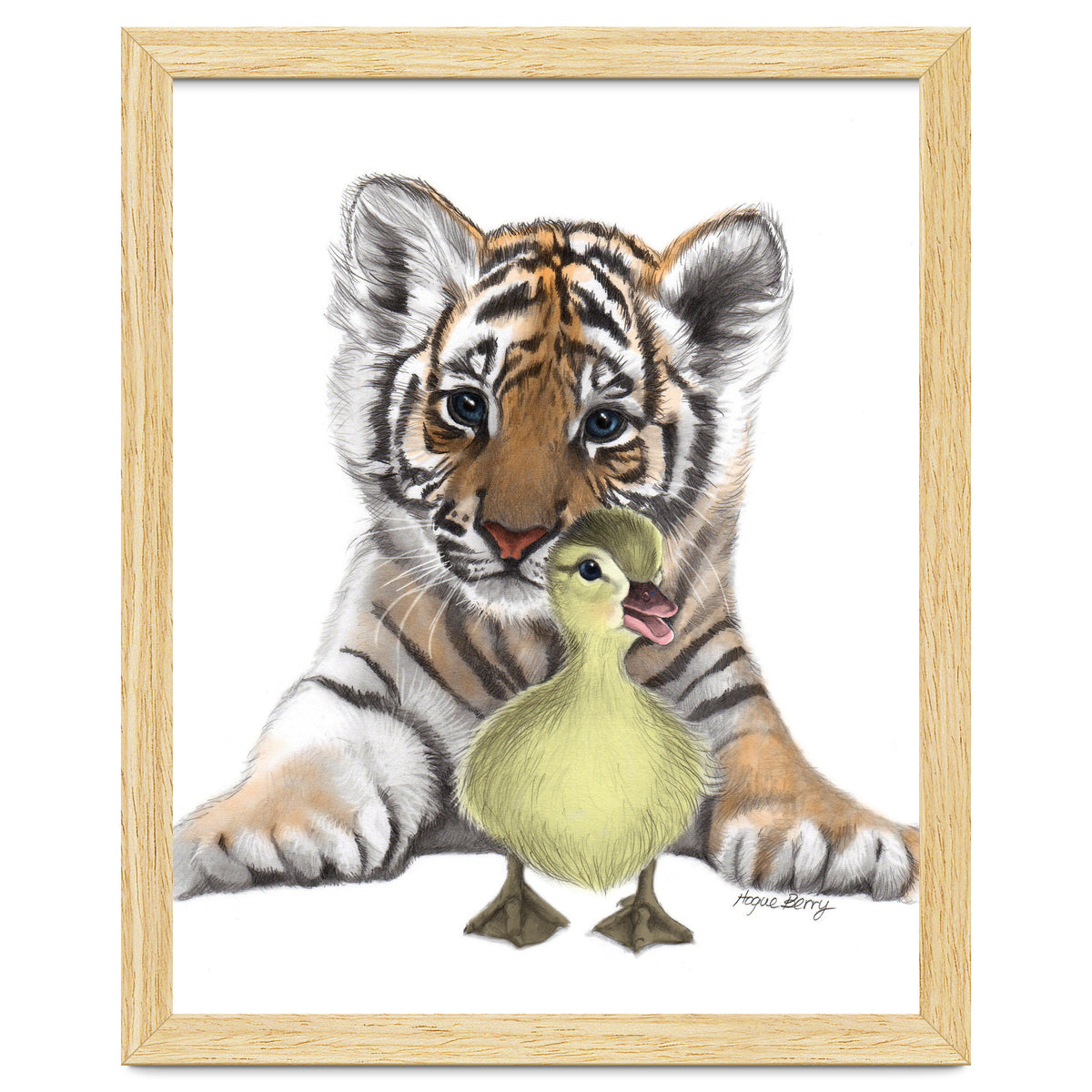 Tiger and Duck