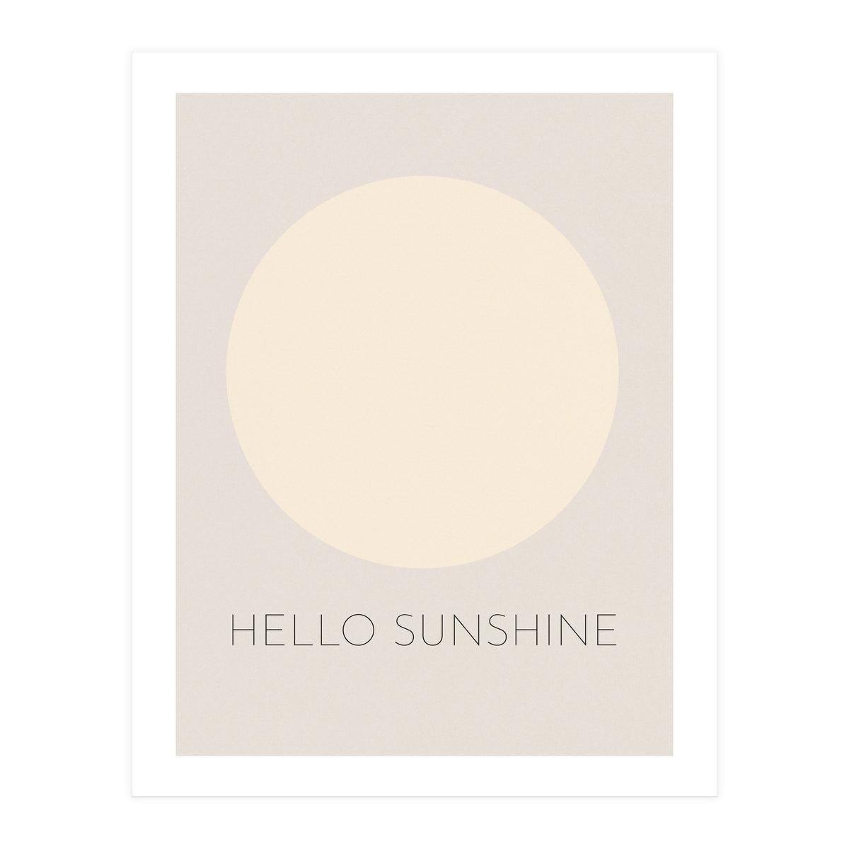 Hello Sunshine (Print Only)