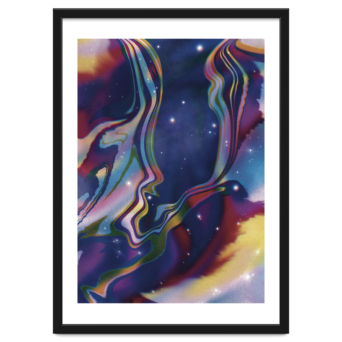 Abstract Space Star Sky Nebula