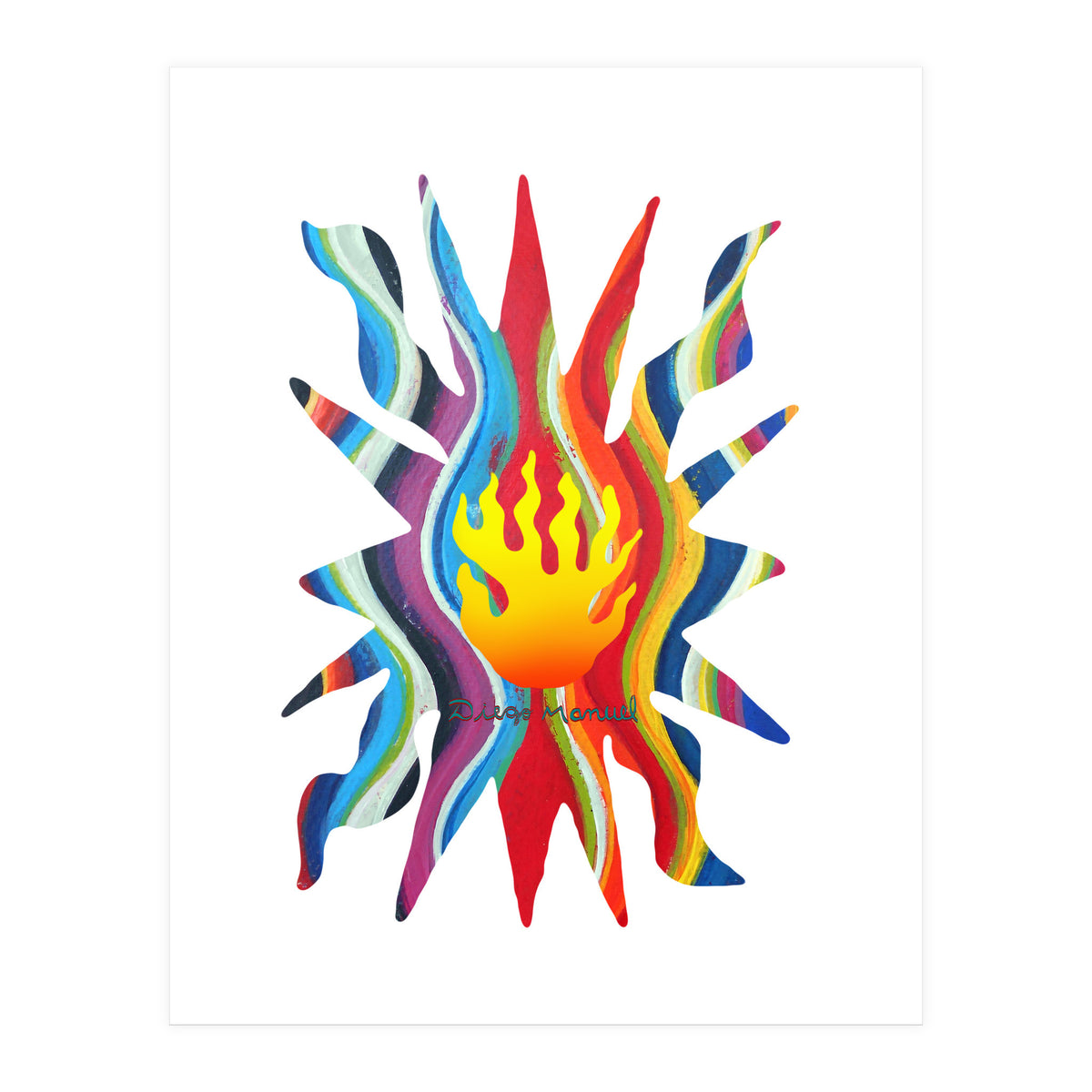 Fuego 31 Copia (Print Only)