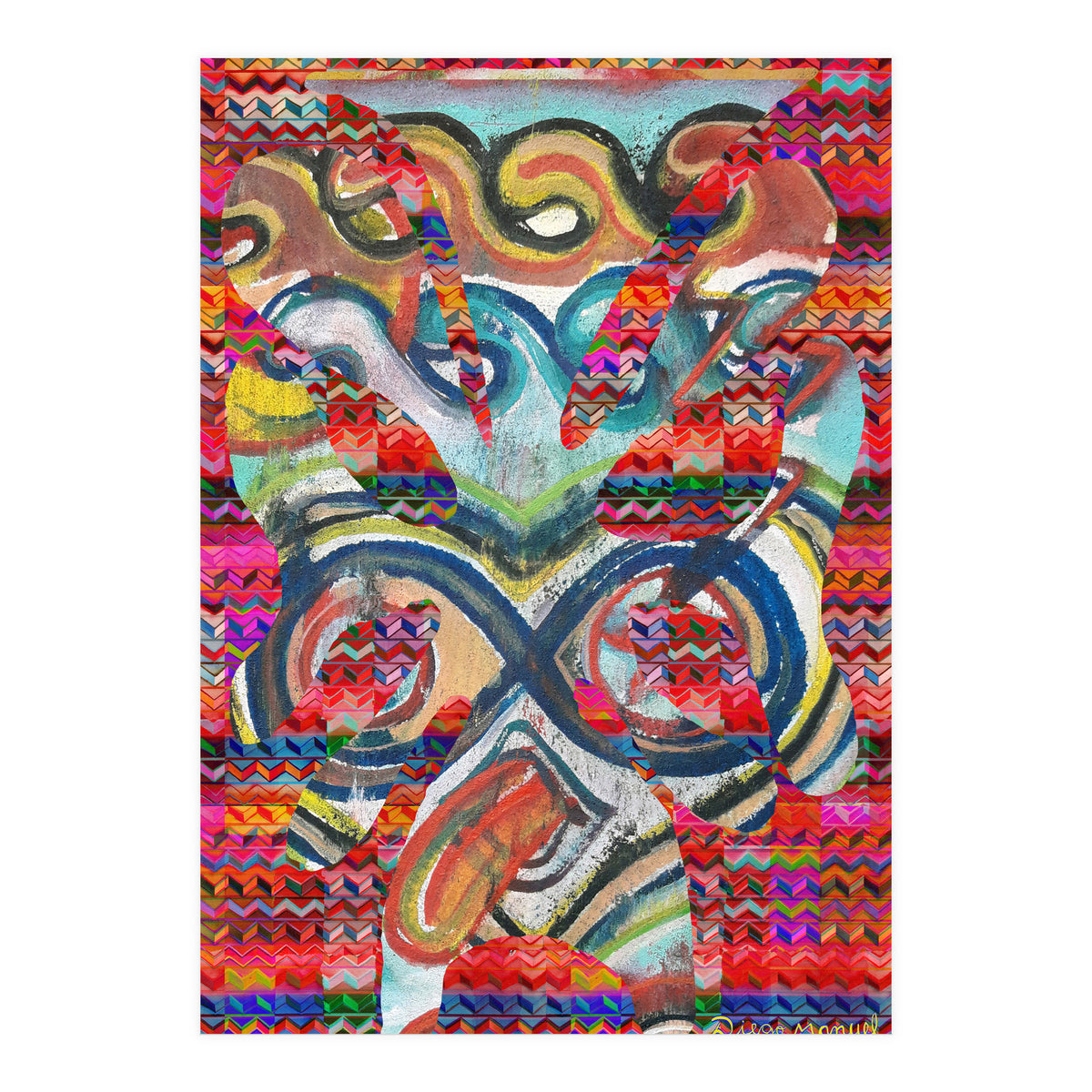 Pop Abstract 2023 Tapiz 22 (Print Only)