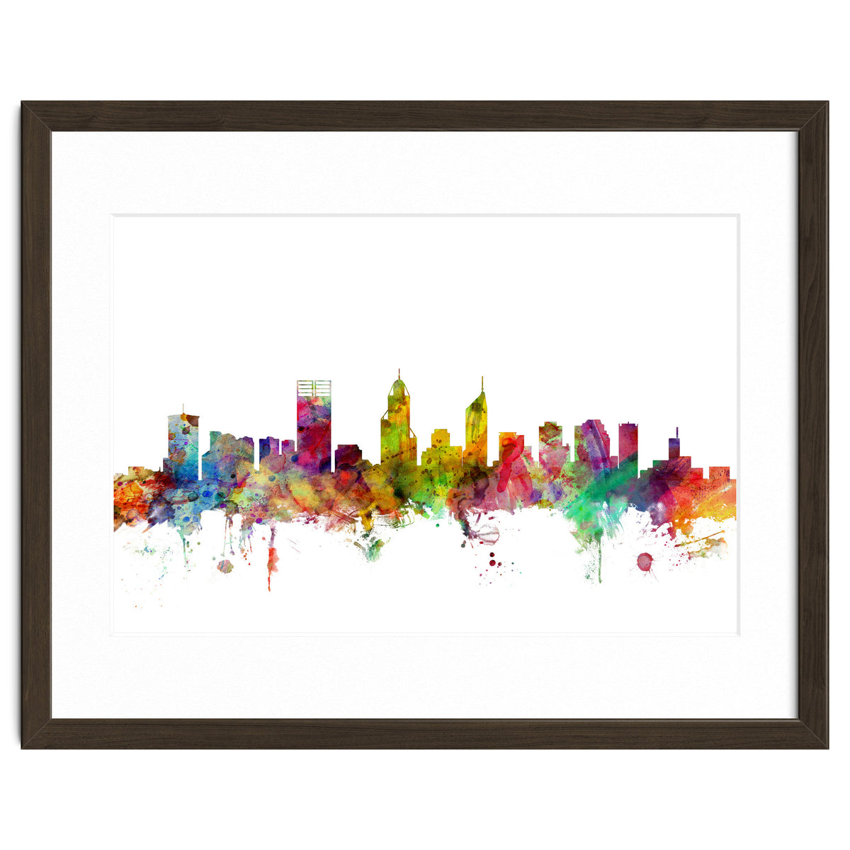 Perth Australia Skyline