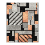 Random Pattern - Concrete and Copper (Print Only) thumbnail