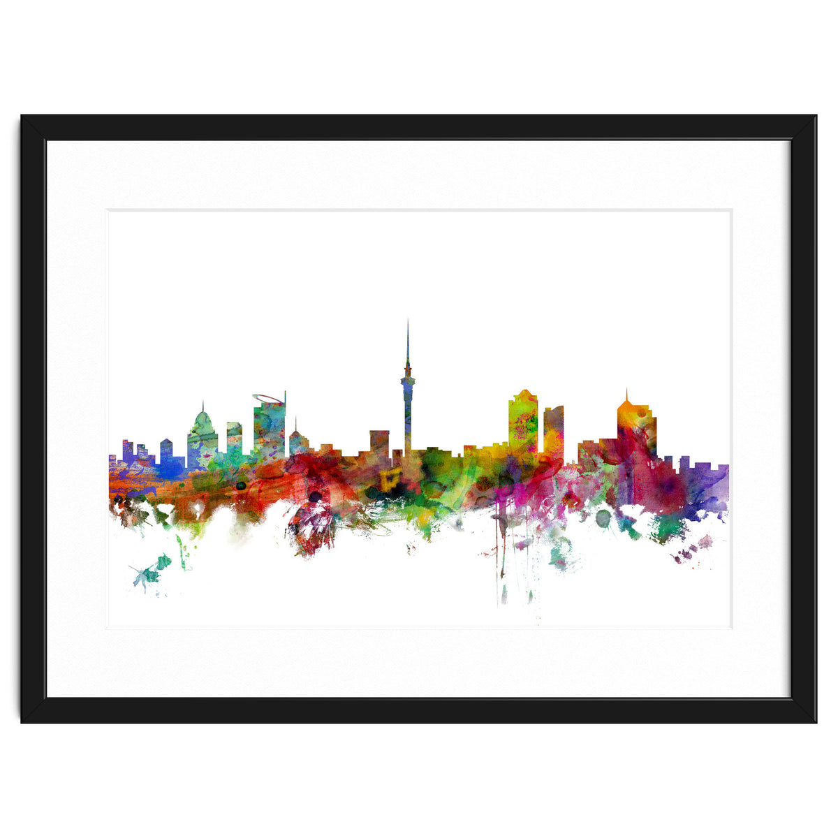 Auckland New Zealand Skyline