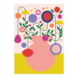 Happy flower Jar  (Print Only) thumbnail