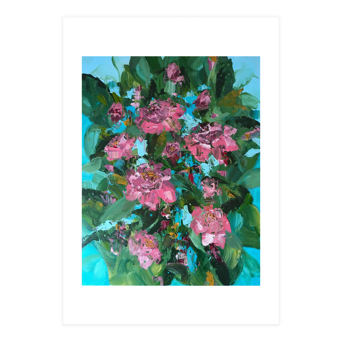 Vibrant Roses (Print Only)