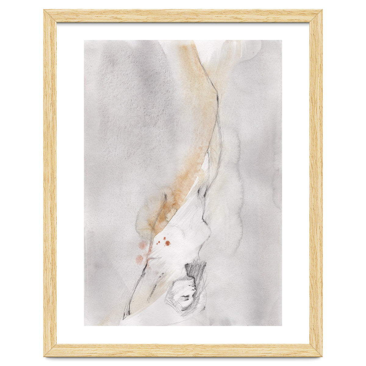 Drawing of a beautiful girl