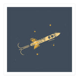 Rocket & Stars (Print Only) thumbnail