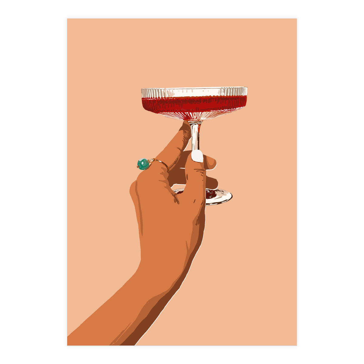 Cheers To Love, Laughter & Happily Ever After (Print Only)