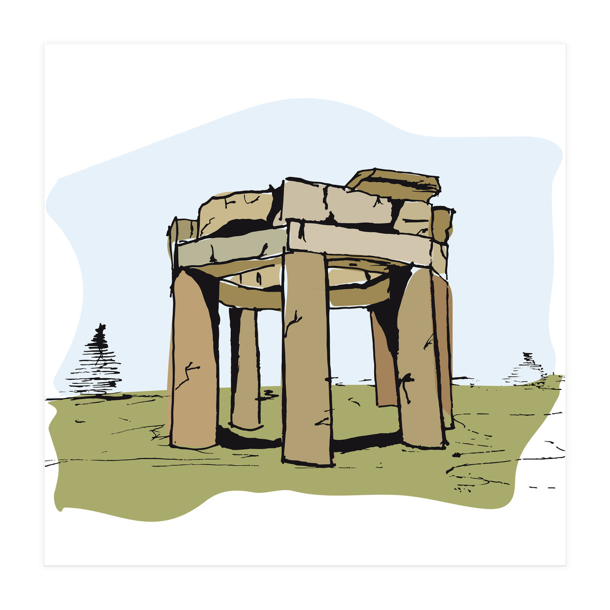 Qoubbat Douris - Lebanon (Print Only)