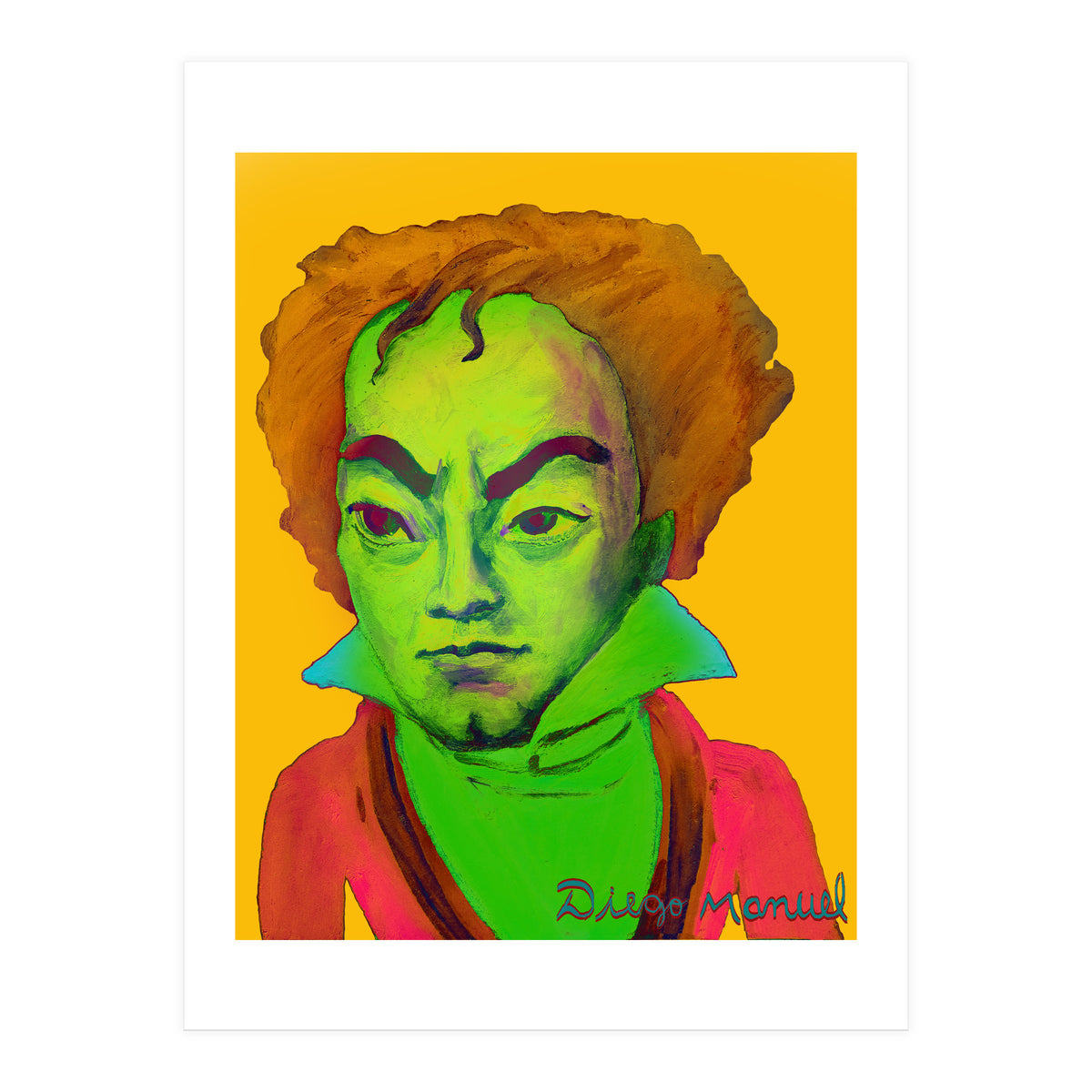 Beethoven Multicolor 3 (Print Only)