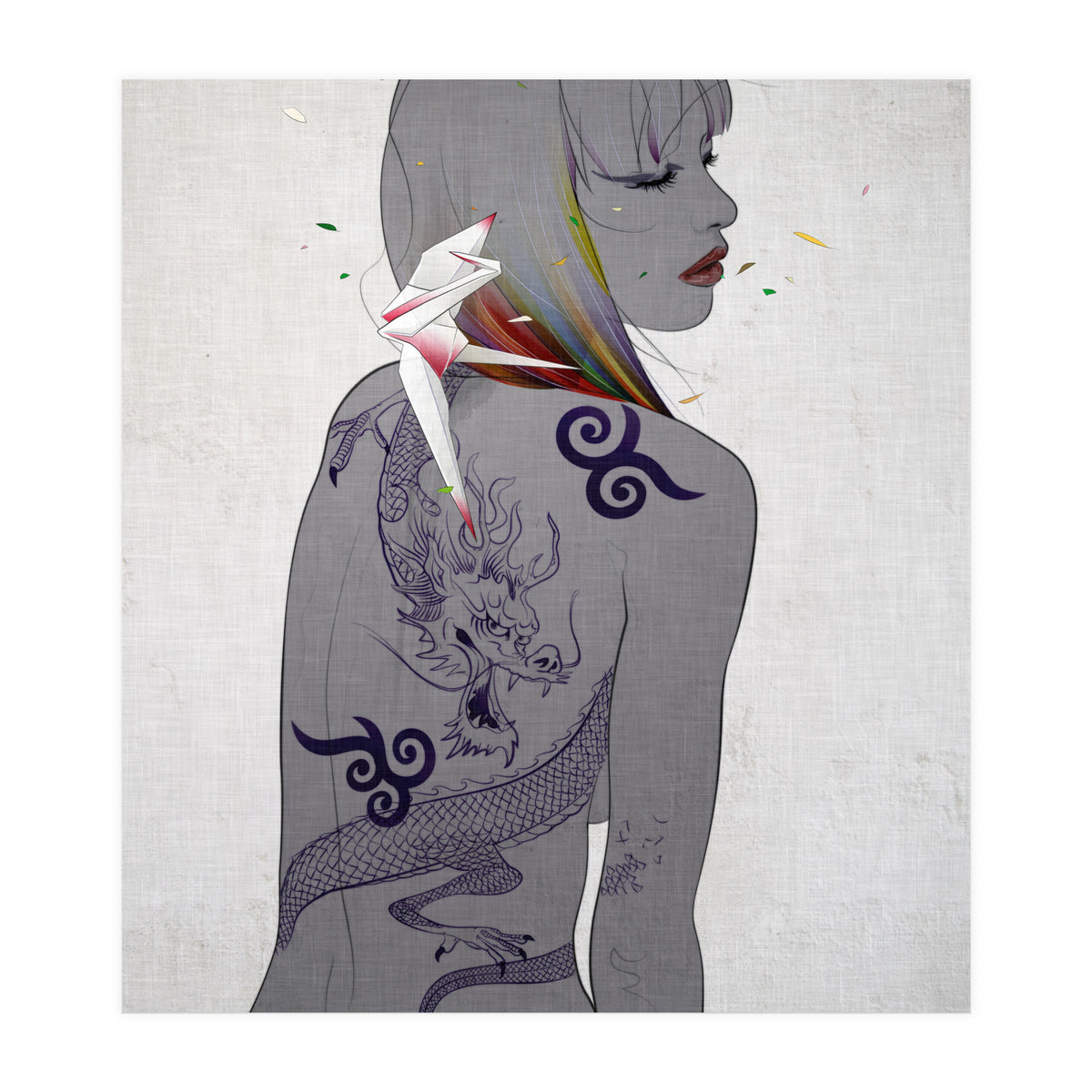 Prayer Of The Dragon Rider Inside (Print Only)