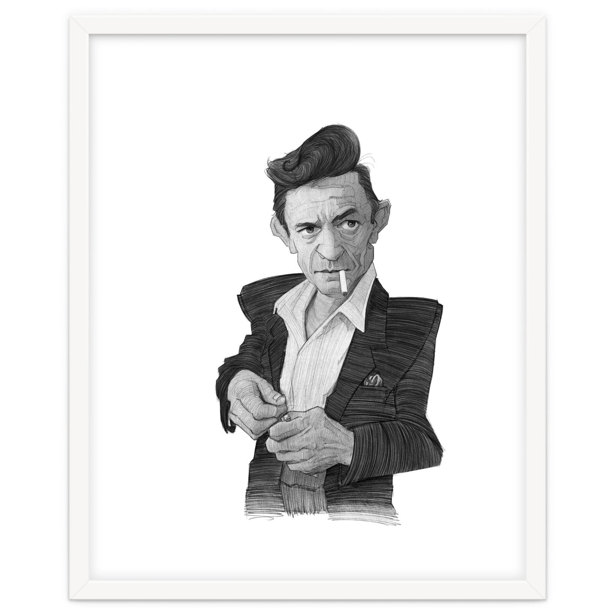 Johnny Cash Portrait