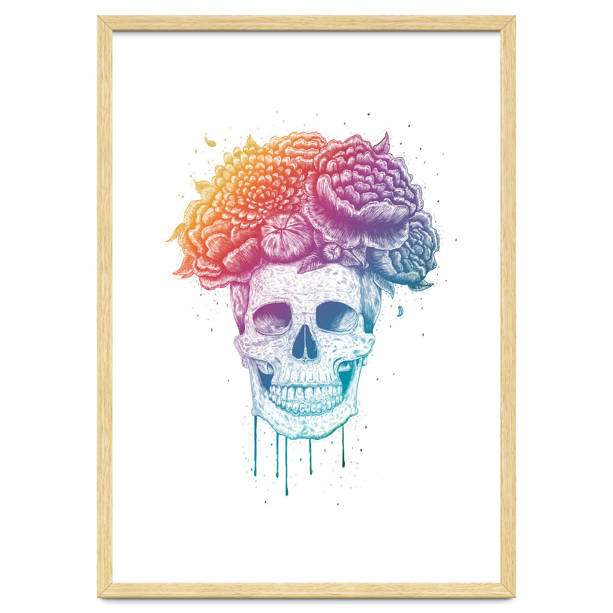 Colorful Skull