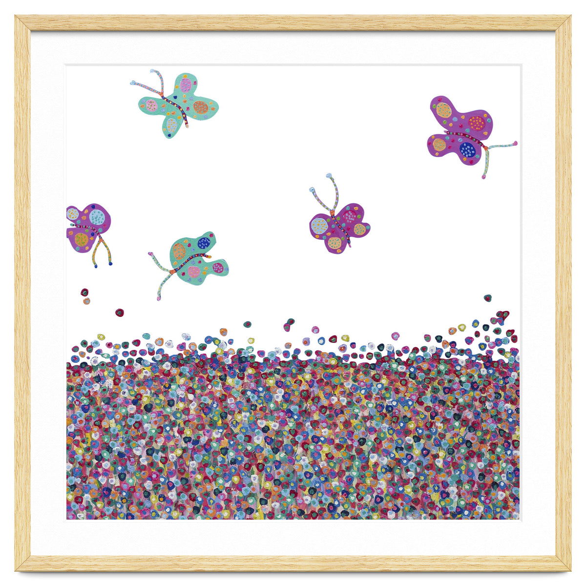 Butterflies Are Free (white)