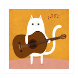 Cat 98: The rock star (Print Only) thumbnail