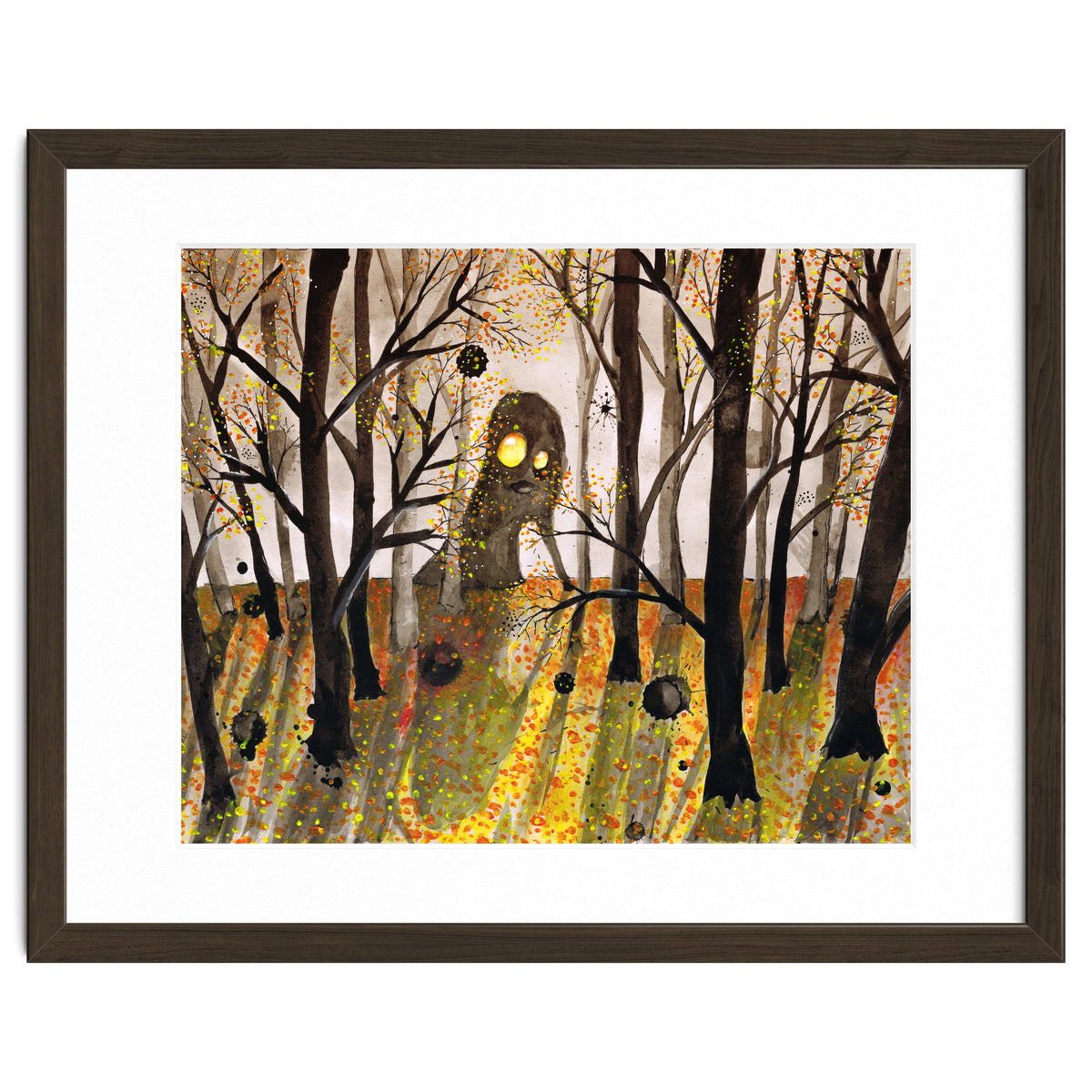 Monster in the woods