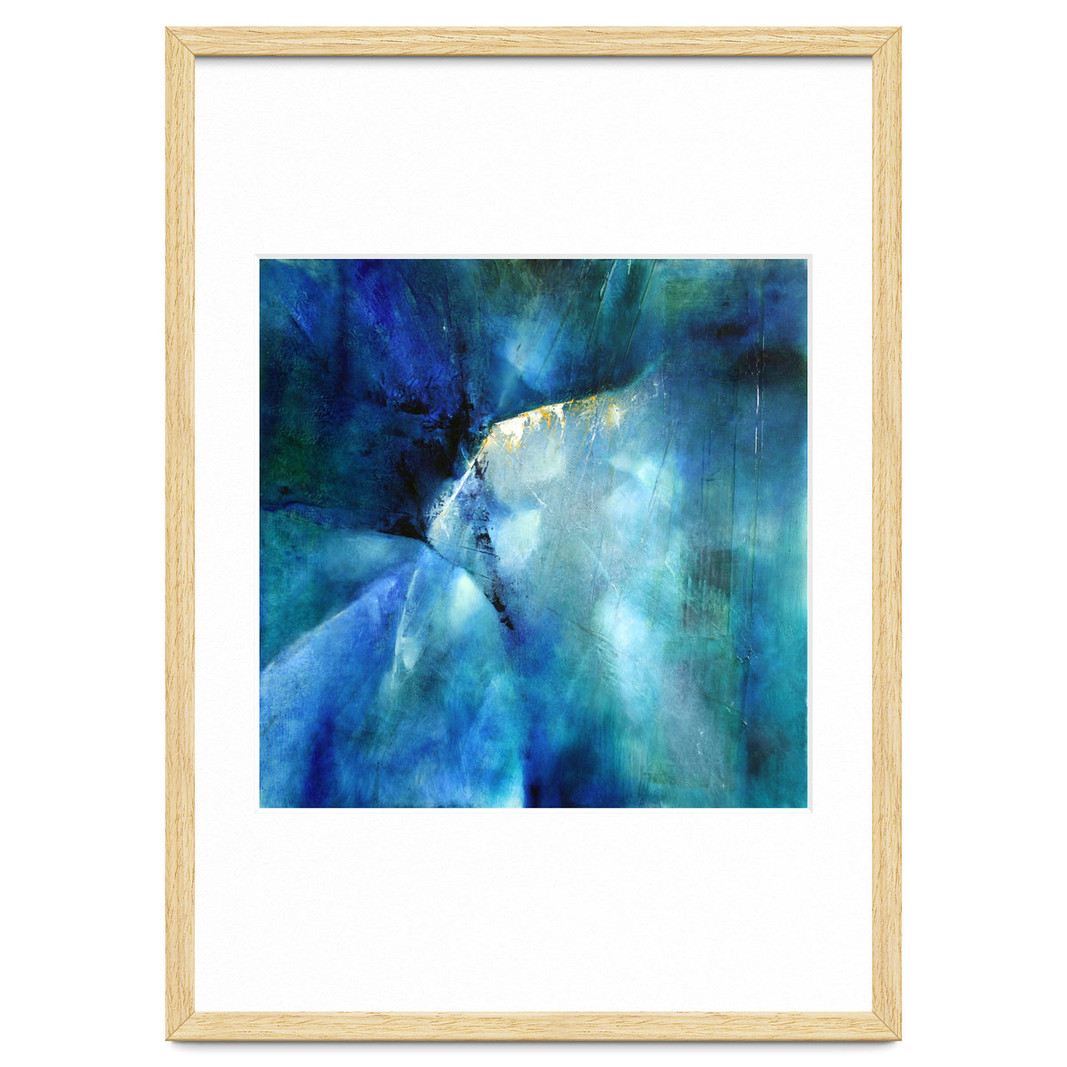 Komposition In Blau - blue composition