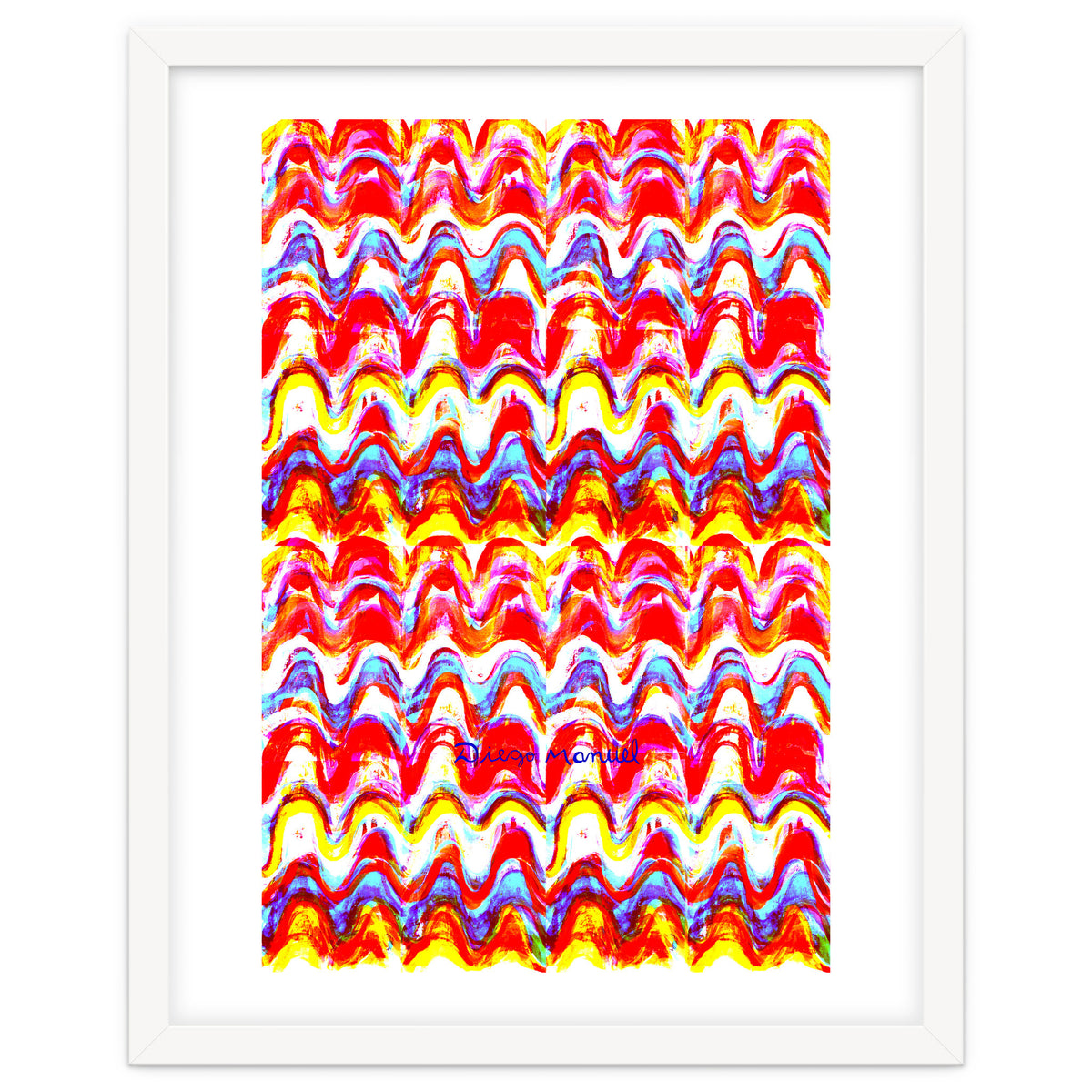 Pop abstract color full