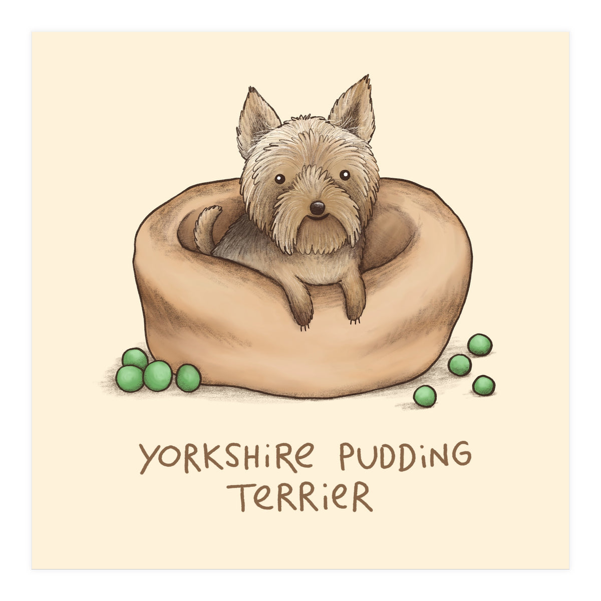 Yorkshire Pudding Terrier (Print Only)