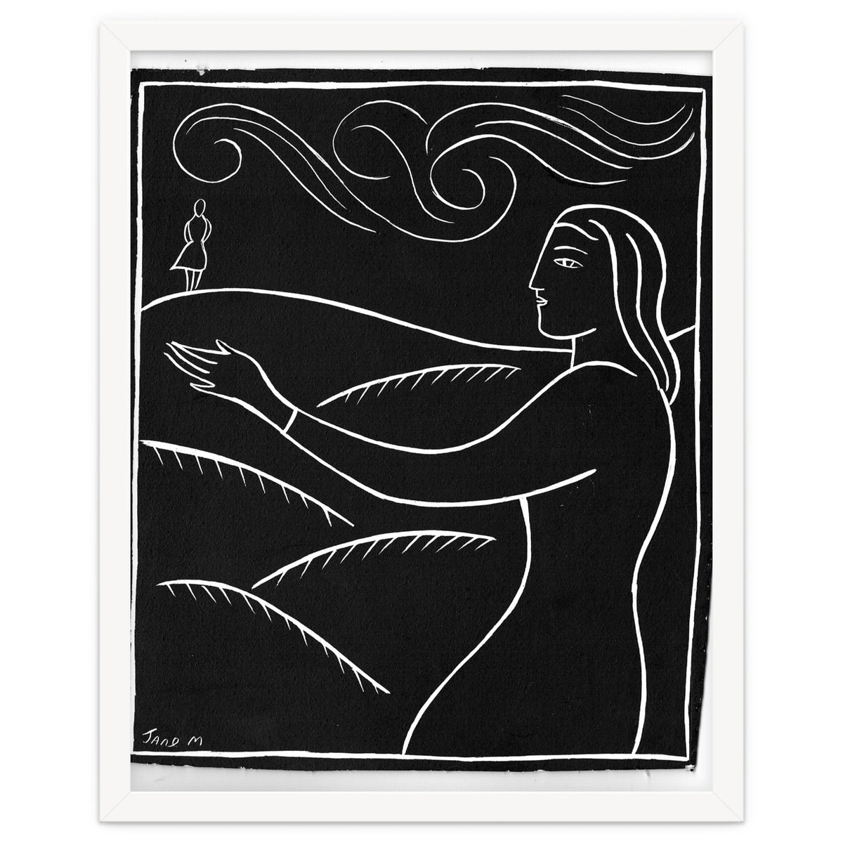 Woman With Future Self