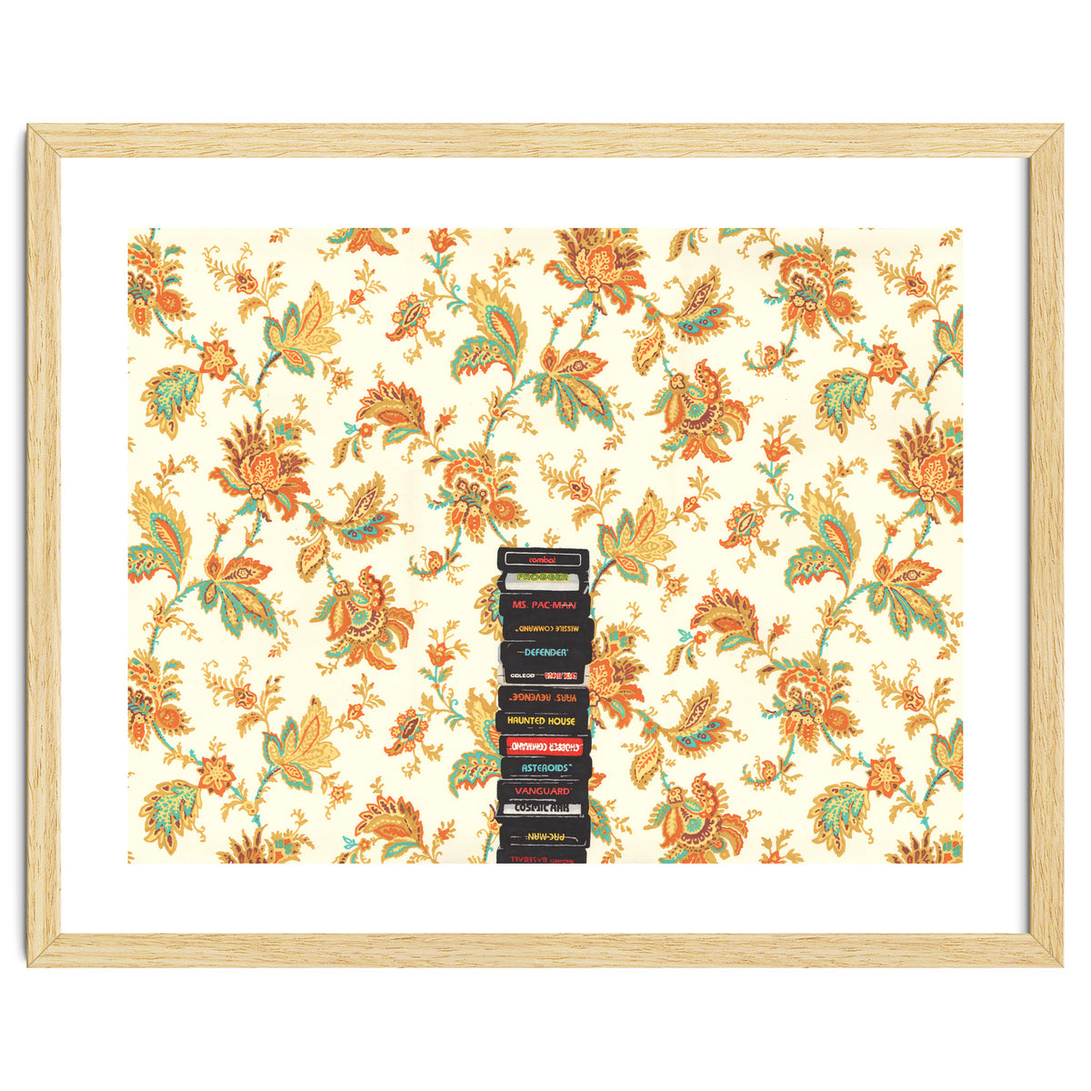 Atari & Flower Wallpaper