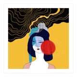 Maid in meditation (Print Only) thumbnail