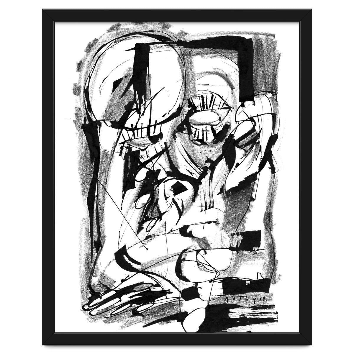 Power of the Mind - b&w