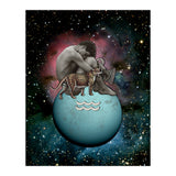 Aquarius  Zodiac Sign (Print Only) thumbnail