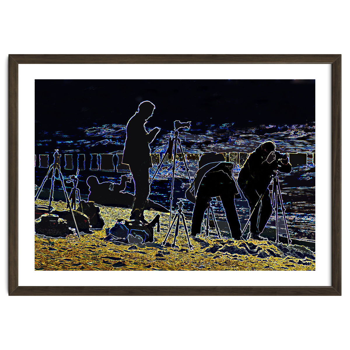 Photographers at the beach