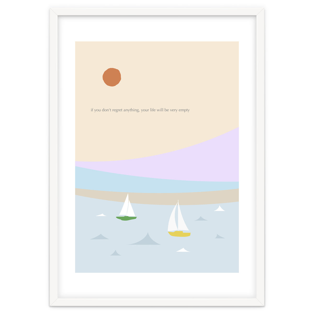 sailboat in the sunset ocean