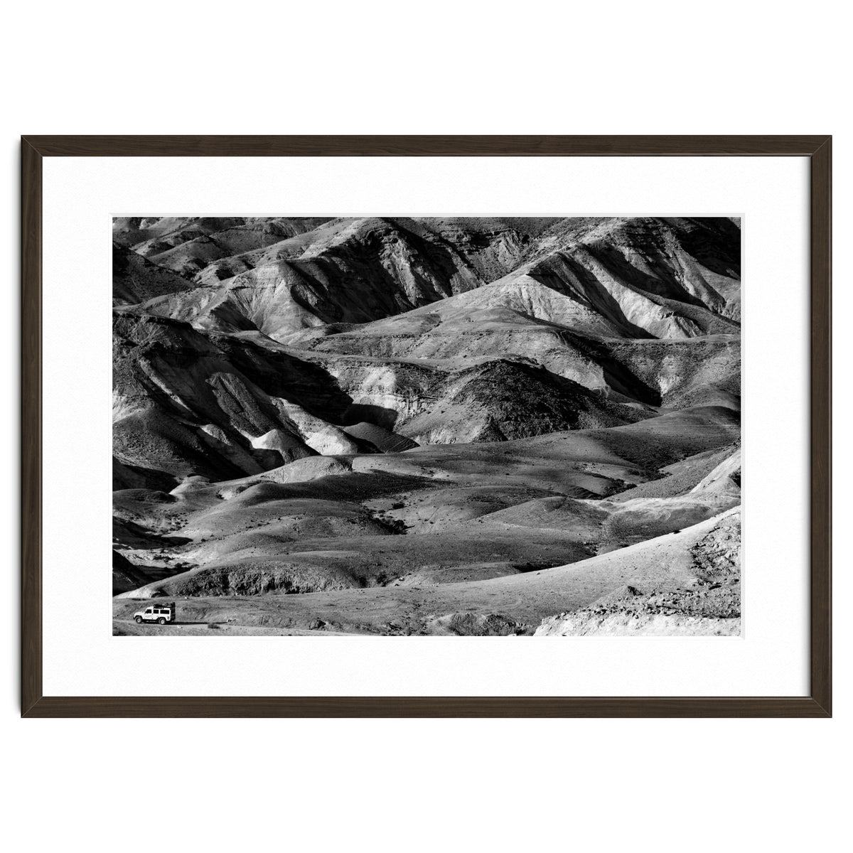 Driving across the Judean Desert