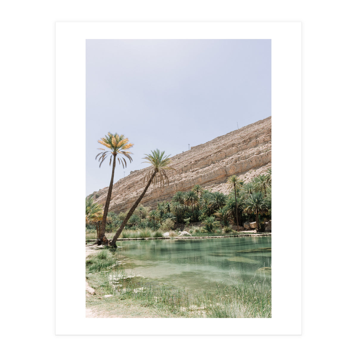 Tropical Oasis Portrait (Print Only)