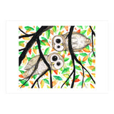 Two curious owls (Print Only) thumbnail