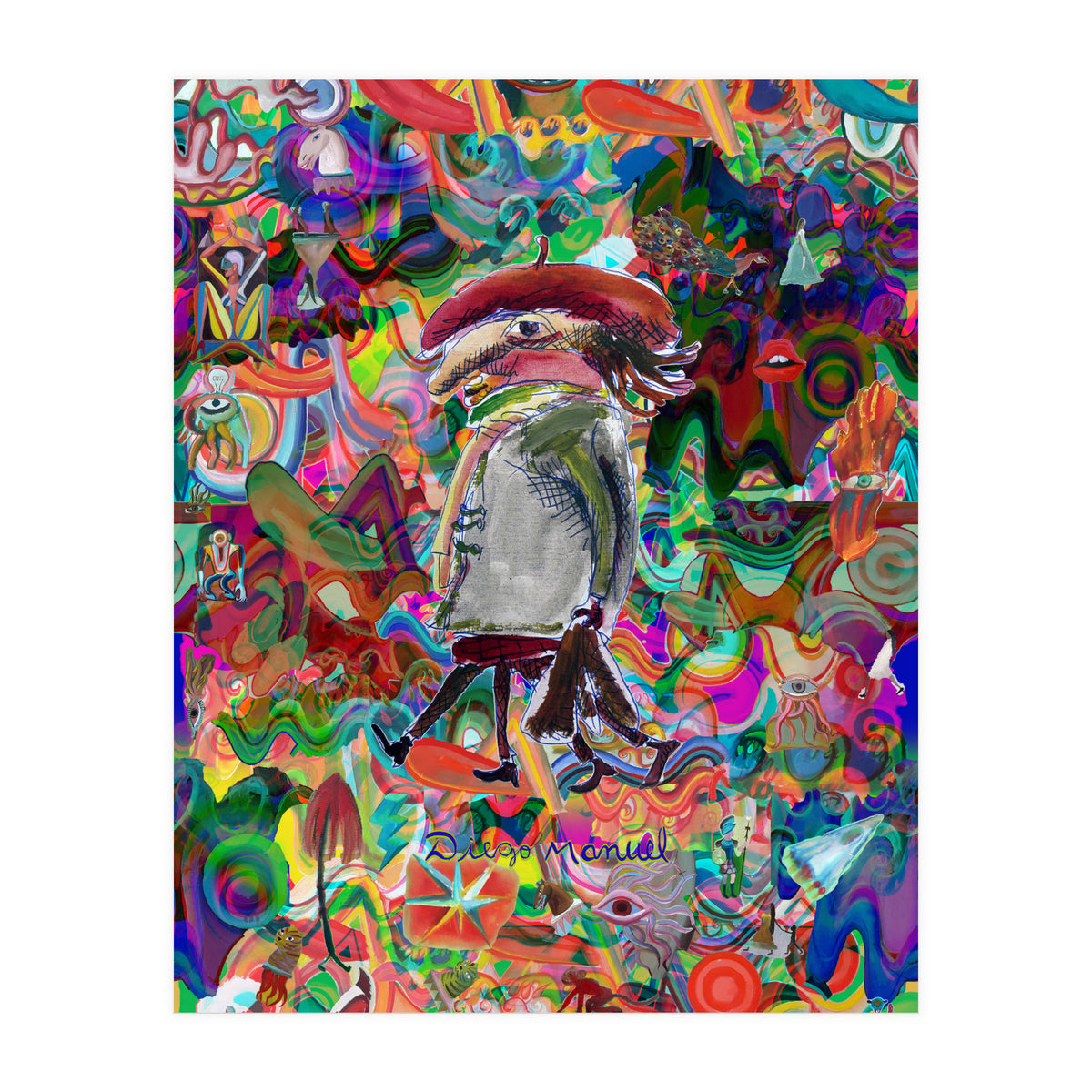 Graffitis 2021 Tapiz 63 (Print Only)