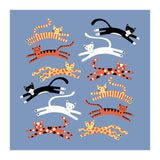 Cats Leaping (Print Only) thumbnail