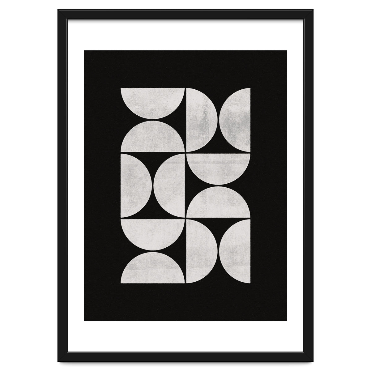 Mid-Century Modern No.31 - Woodblock Print