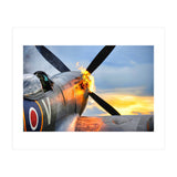 Spitfire Fighter Aircraft 'hot Starting' (Print Only) thumbnail