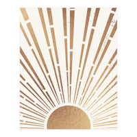 Sun Shines Inside You Gold (Print Only)